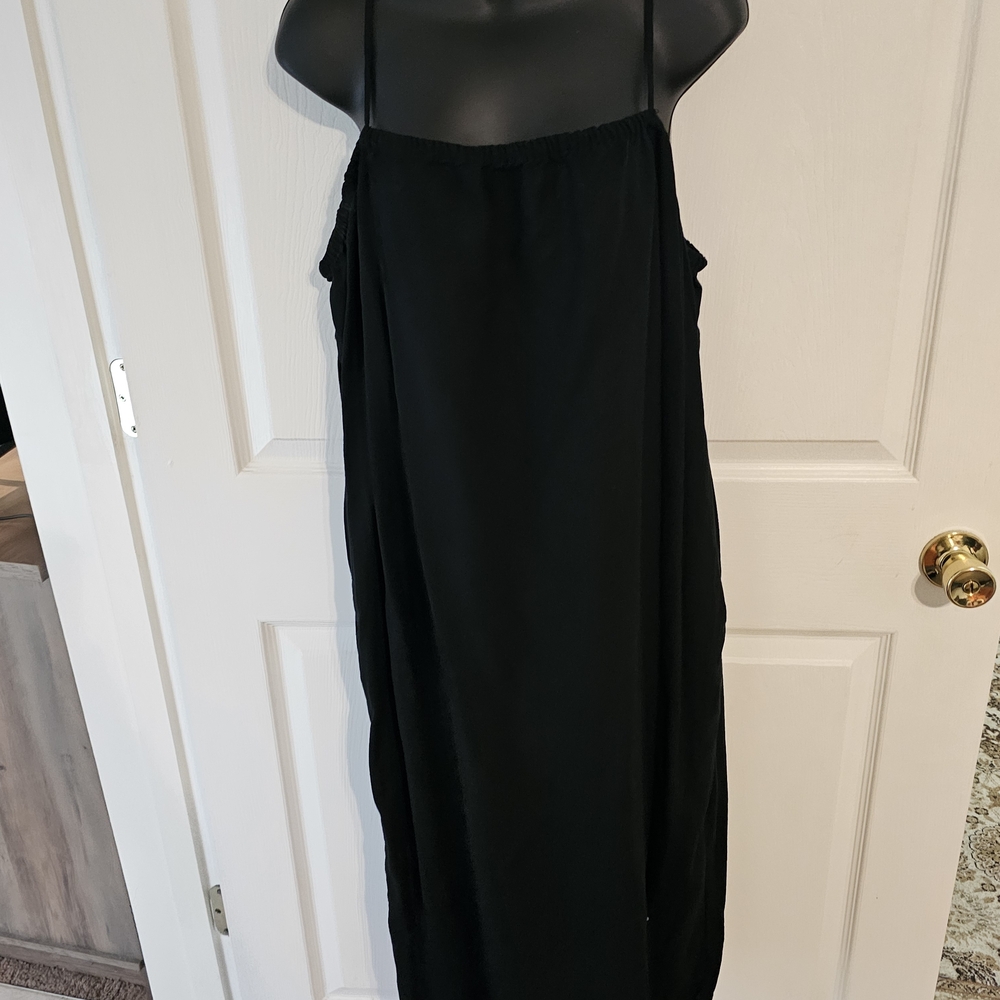 a new day Black Strapless Dress